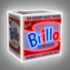 Brillo Box by Andy Warhol - Limited Edition LED Neon Sign