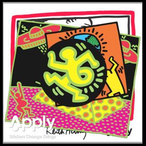 Keith Haring Sticker Pack 3