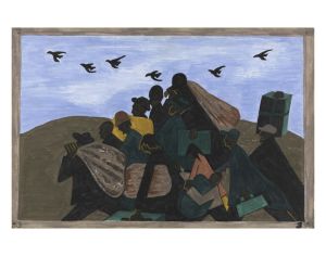 Jacob Lawrence - â€œThe Migration Series, Panel no. 3â€ Archival Print
