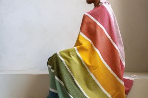 Kalam Handwoven Beach Towel - Ethiopian Cotton
