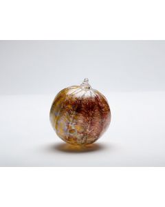 Matt Paskiet - "Fireapple" Glass Ornament
