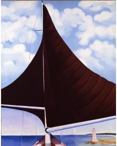 Georgia O'Keeffe "Brown Sail" Print