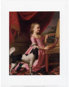 John Singleton Copley "Young Lady with Bird" Print