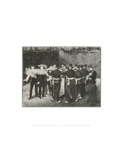 Edouard Manet - "L'Execution de Maximilien" Print