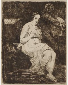 Edouard Manet "La Toilette" Print