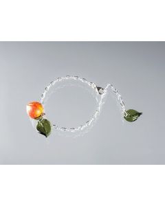 Elizabeth Johnson - Glass Peach Bracelet