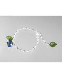 Elizabeth Johnson - Glass Blueberry Bracelet