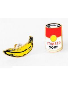 Pop Art/Banana Earrings