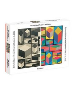 Sol Lewitt 2-in-1, Double Sided Puzzle