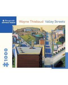 Wayne Thiebaud: Valley Streets 1000 Piece Puzzle