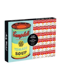 Andy Warhol Soup Can Double Sided 500 Piece Jigsaw