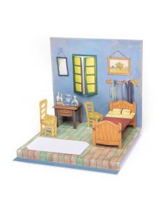 Vincent van Gogh - Bedroom in Arles POP-UP Greetin