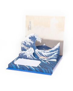 Hokusai - Great Wave POP-UP Greeting Card