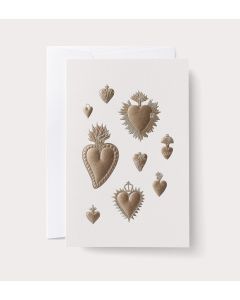 Heart Milagros Single Notecard