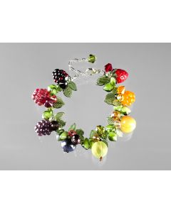 Elizabeth Johnson - Glass Fruit Salad Bracelet