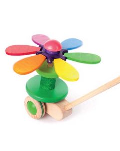 BAJO Flower Rainbow Push Toy