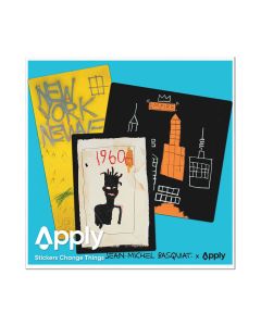 New York by Basquiat Sticker Pack