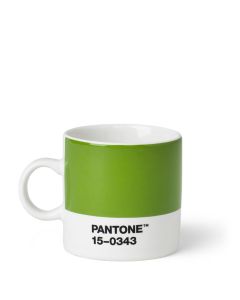PANTONE Espresso Cup Greenery 15-0343