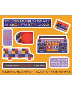 TMA Block Party Sticker Sheet