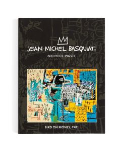 Basquiat "Bird On Money" 500 Piece Book Puzzle