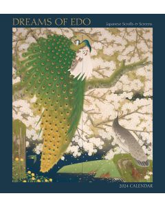 Dreams of Edo: Japanese Scrolls & Screens 2024 Wall Calendar