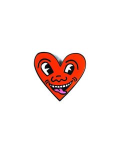 Keith Haring "Heart" Pin
