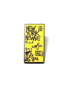 Jean-Michel Basquiat "New York New Wave" Pin