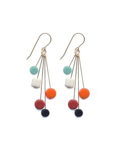 Puzzle Cluster Earrings