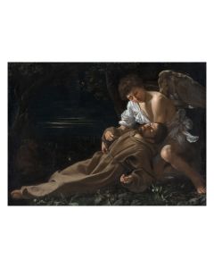 Caravaggio - "Saint Francis of Assisi in Ecstasy" 11x14 Archival Print