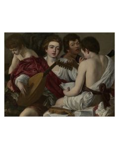 Caravaggio - "The Musicians" 11x14 Archival Print