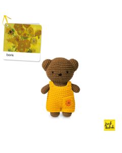 Boris Crocheted Soft Toy & Van Gogh Sunflower Outfit