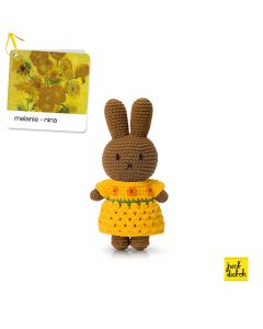 Melanie Crocheted Soft Toy & Van Gogh Sunflower Dress