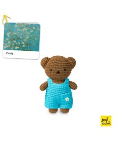 Boris Crocheted Soft Toy & Van Gogh Almond Blossom Outfit