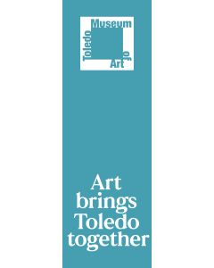 Art Brings Toledo Together Street Banner - Blue