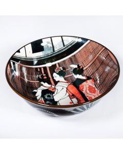 Ceramic Geisha Bowl