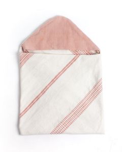 Aden Hooded Baby Towel - Blush