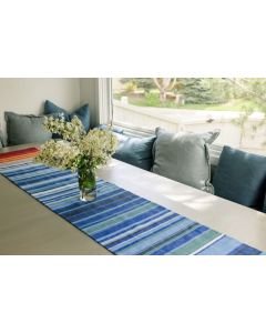 Climate Warming Handwoven Table Runner - Ethiopian Cotton