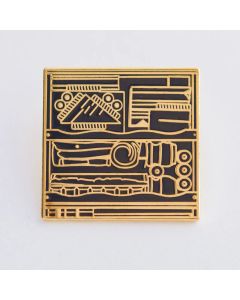 Louise Nevelson Lapel Pin