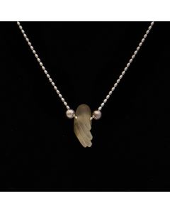 Anna Boothe - "Kelp Hand Bead" Necklace