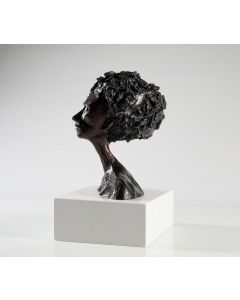 Thomas Clark - "Female Bust " Bronze Sculpture
