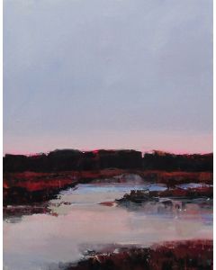 Janet Dyer - "Nature Preserve, Dusk" Acrylic Paint