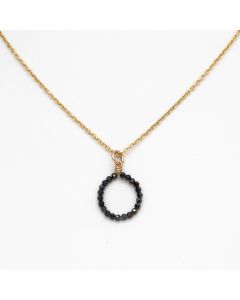 Kaity Mims - "Gold Filled Spinel Gemstone" Necklace