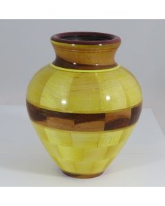 Sivadasan Madhavan - "Roman Segmented Vase with Inlays"