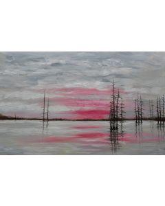 Debra Buchanan - "Pink Rhapsody" Oil Painting