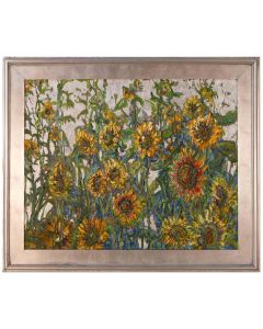 Patricia Rhoden Bartels - "Sun Flowers" Oil Painting