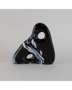 Leon Applebaum - "Midnight" Glass Sculpture