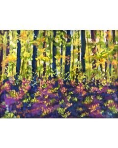 Mary Jane Erard - "Through the Trees" Pastel Drawing