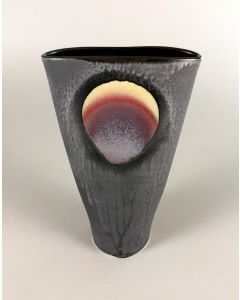 Tom Marino - "Sun and Moon" Ceramic Vase