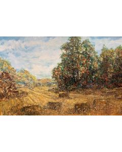Patricia Rhoden Bartels - "Harvest" Oil Painting