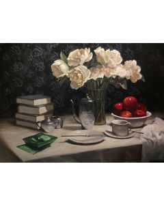 Steve Mockensturm - "Still Life with Anchor" Oil Painting